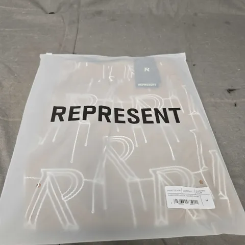 REPRESENT EMBROIDERED INITIAL TAILORED SHORTS SIZE  M