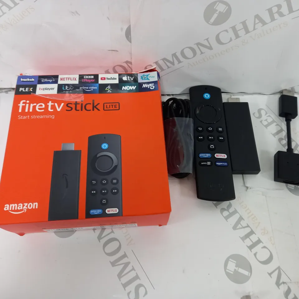 BOXED AMAZON FIRE TV STICK LITE