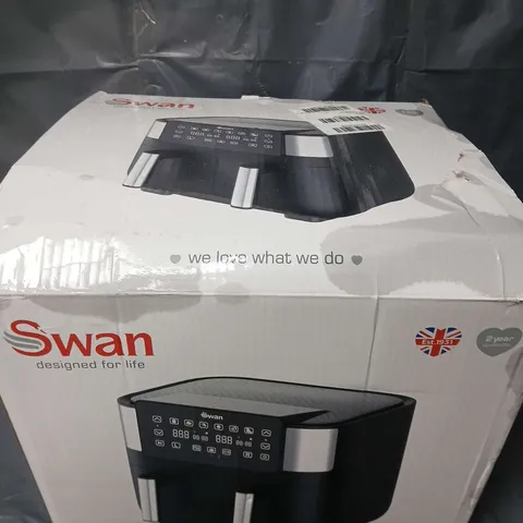 BOXED SWAN 7.6L DUAL AIR FRYER 