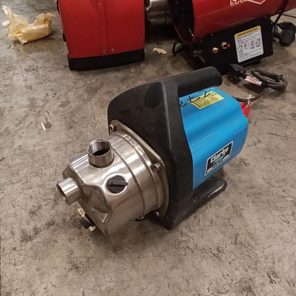 CLARKE SPE1200SS SELF-PRIMING STAINLESS STEEL PUMP