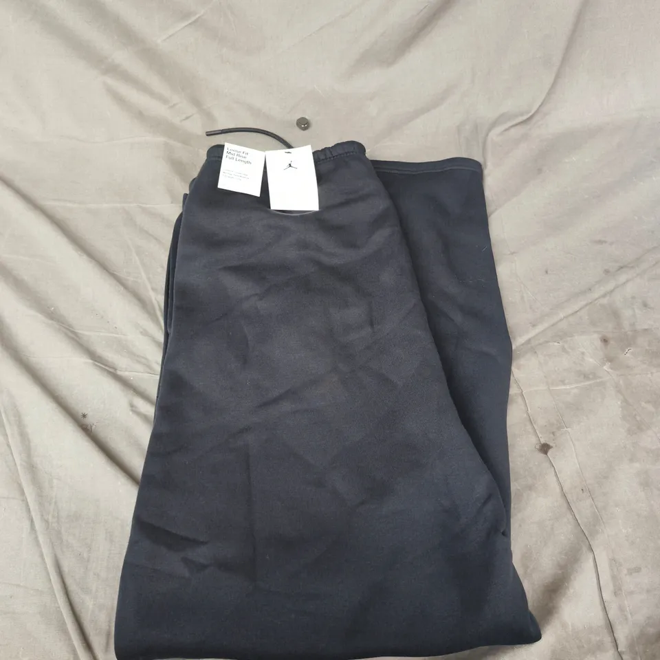 JORDAN WOMEN'S WIDE JOGGERS – BLACK (LG)