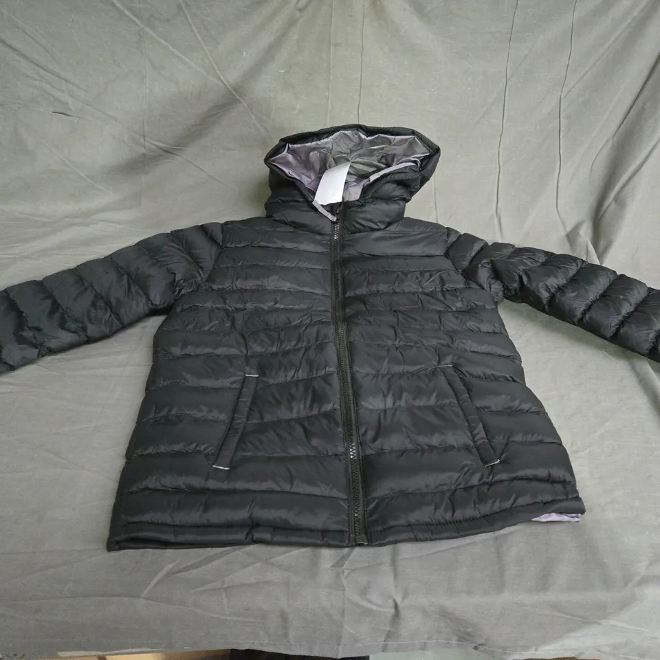 MOUNTAIN WAREHOUSE SEASONS 2 KIDS PADDED JACKET - BLACK 11-12Y