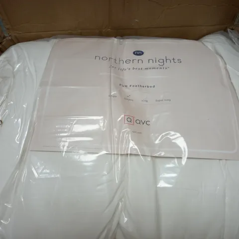 PUR FEATHER BY NORTHERN NIGHTS EXTRA DEEP FEATHERBED - DOUBLE 