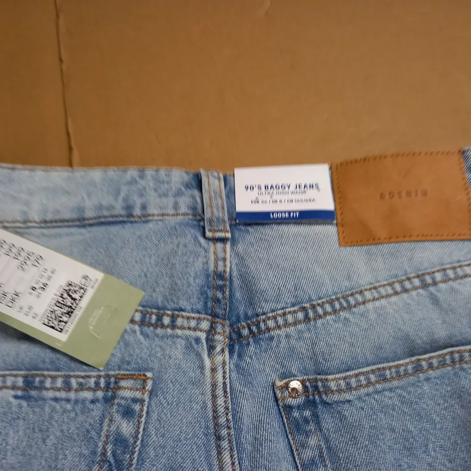 &DENIM LOOSE FIT 90'S BAGGY JEANS - UK 8