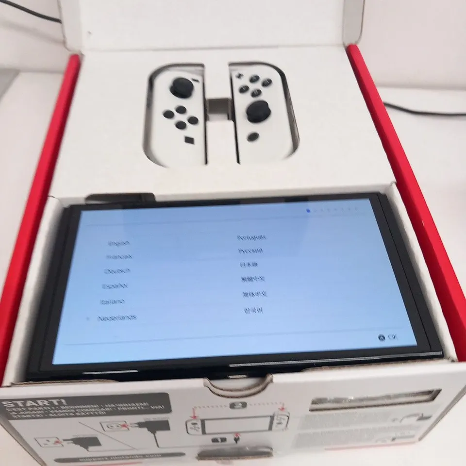 BOXED NINTENDO SWITCH OLED MODEL