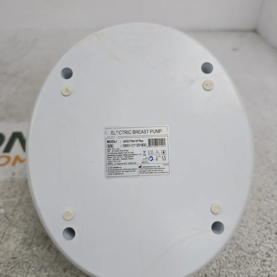 SPECTRA BREAST PUMP S1 PLUS UNBOXED NO ACCESSORIES 