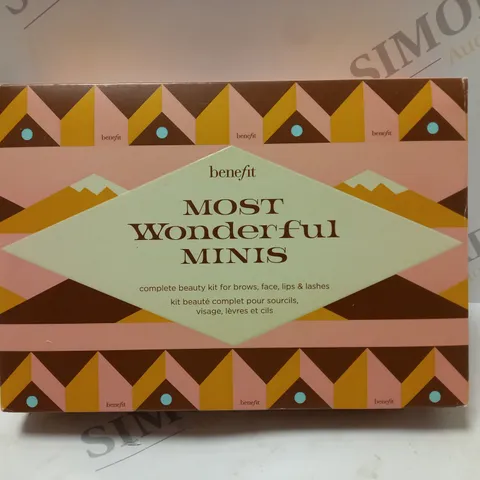 BOXED BENEFIT MOST WONDERFUL MINIS FULL FACE GIFT SET