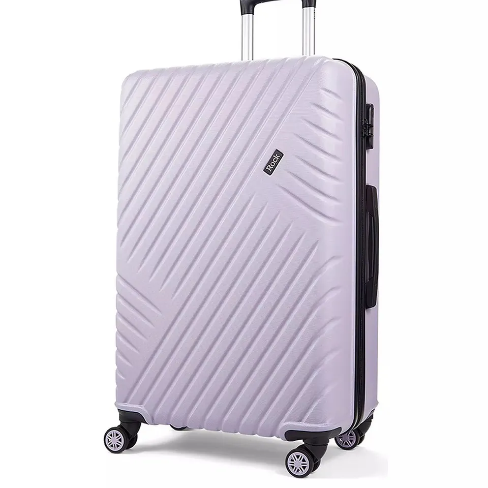 ROCK LUGGAGE SANTIAGO HARDSHELL 8 WHEEL SUITCASE - LARGE 