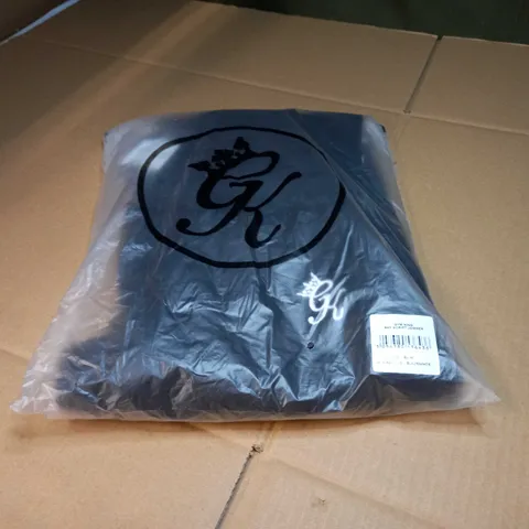 PACKAGED GYMKING BLACK/WHITE SKY SCRIPT JOGGER - SIZE 12