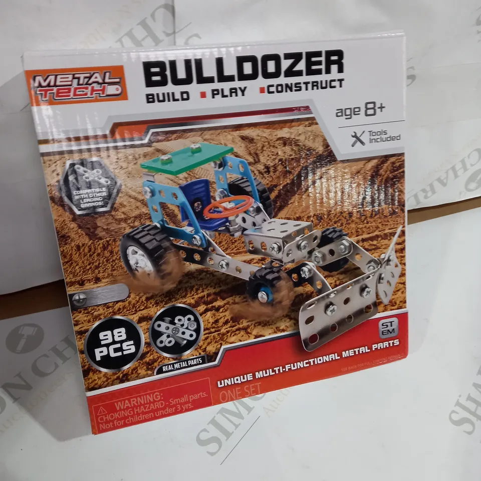 BOXED METAL TECH BULLDOZER 