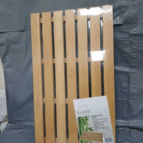 KLASS HOME COLLECTION BAMBOO DUCK BOARD