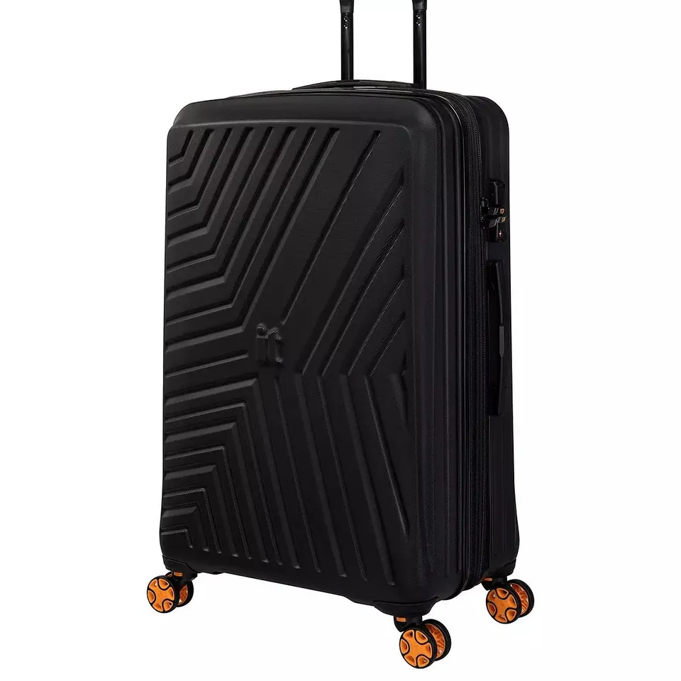 IT LUGGAGE CONVERTIBLE BLACK LARGE SUITCASE - COLLECTION ONLY