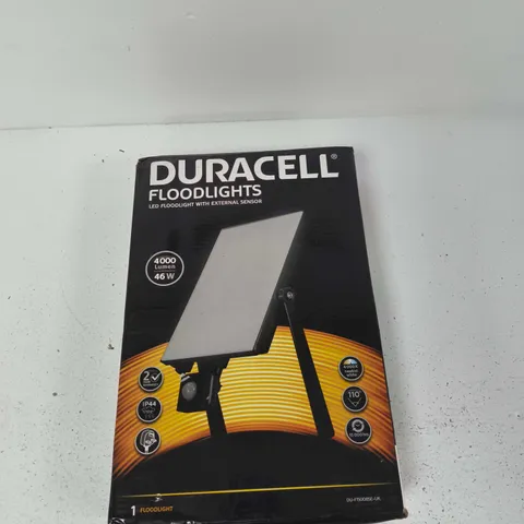 DURACELL FLOODLIGHT - LED FLOODLIGHT WITH EXTERNAL SENSOR