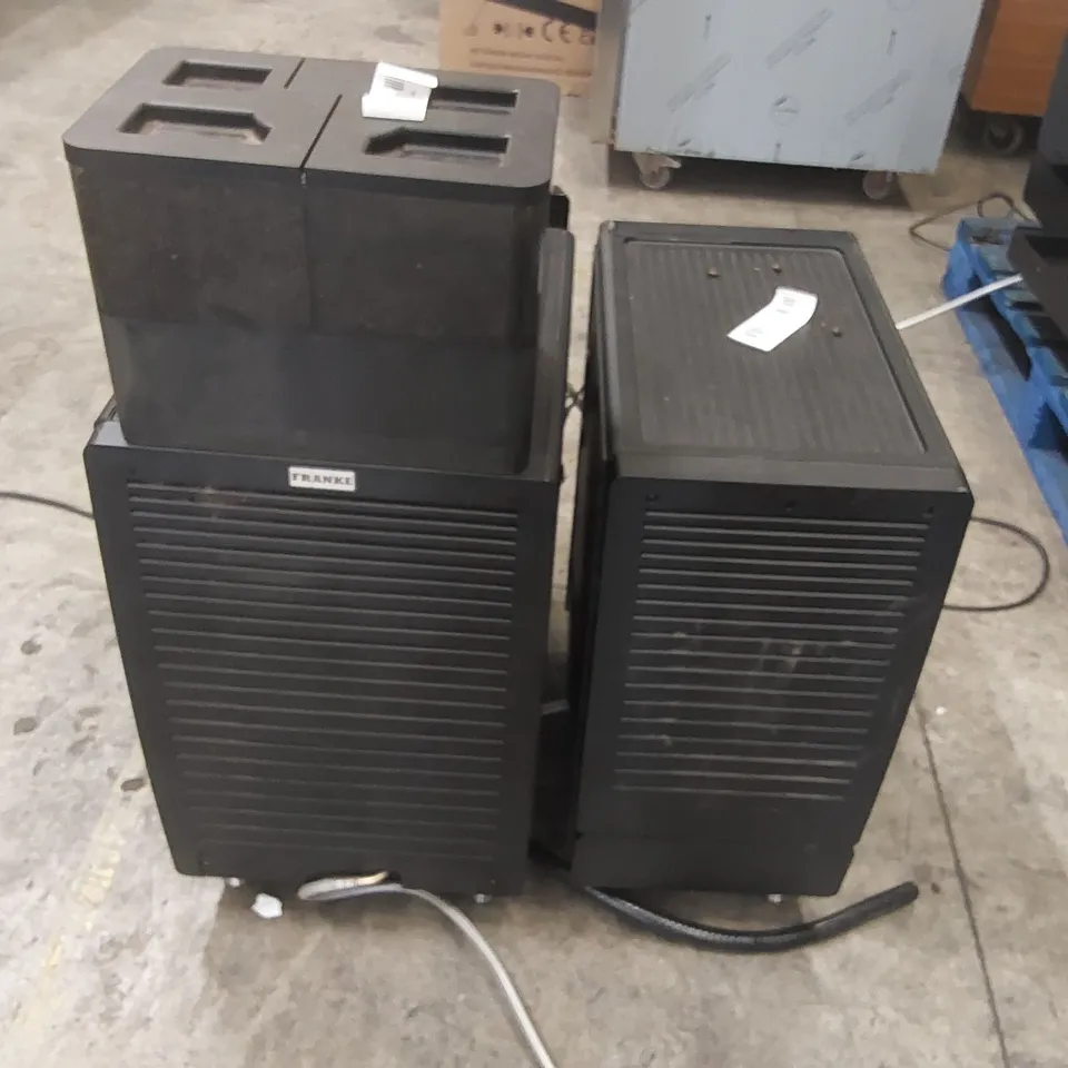 FRANKE A600 COMMERCIAL COFFEE MACHINE WITH MILK CHILLER