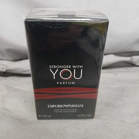 BOXED AND SEALED STRONGER WITH YOU PARFUM EMPORIO ARMANI 50ML