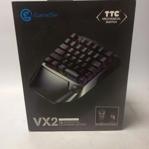 BOXED GAMESIR VX2 AIMSWITCH GAMING KEYBOARD FOR PS4 / XBOX ONE / SWITCH IPC