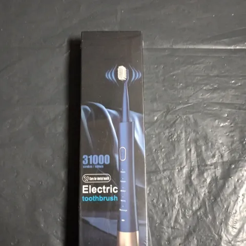 ELECTRIC TOOTHBRUSH – BOXED BLUE MODEL, 31,000 STROKES/MIN 