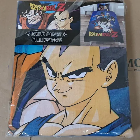 DRAGONBALL Z SINGLE DUVET AND PILLOWCASE