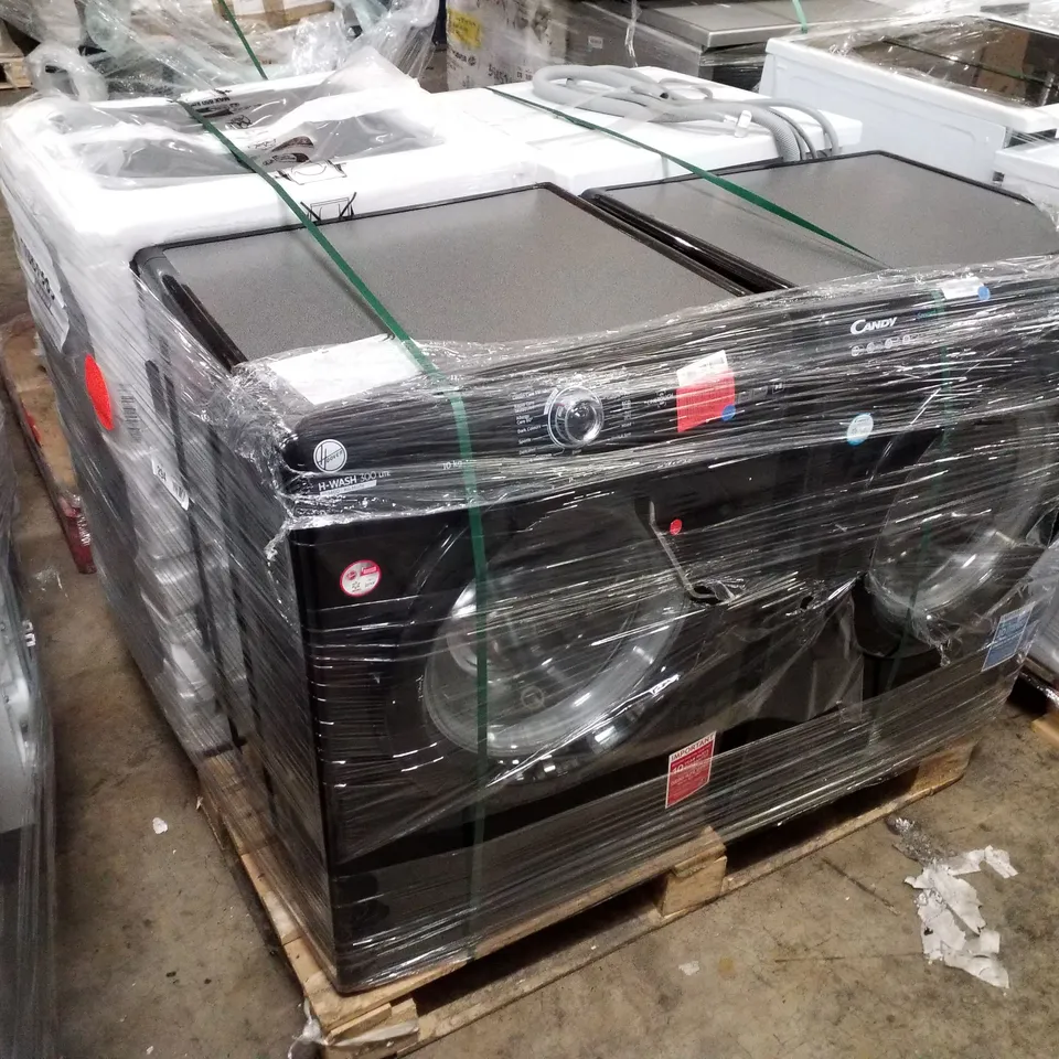 PALLET OF APPROXIMATELY 4 UNPROCESSED RAW RETURN WHITE GOODS TO INCLUDE;