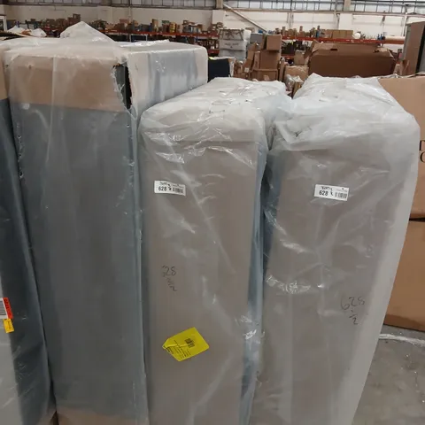 BAGGED BM UNI LINEN DIVAN 2 DRAWER DOUBLE BEDFRAME AND ONE DIVAN BED BASE FOR 5FT BED