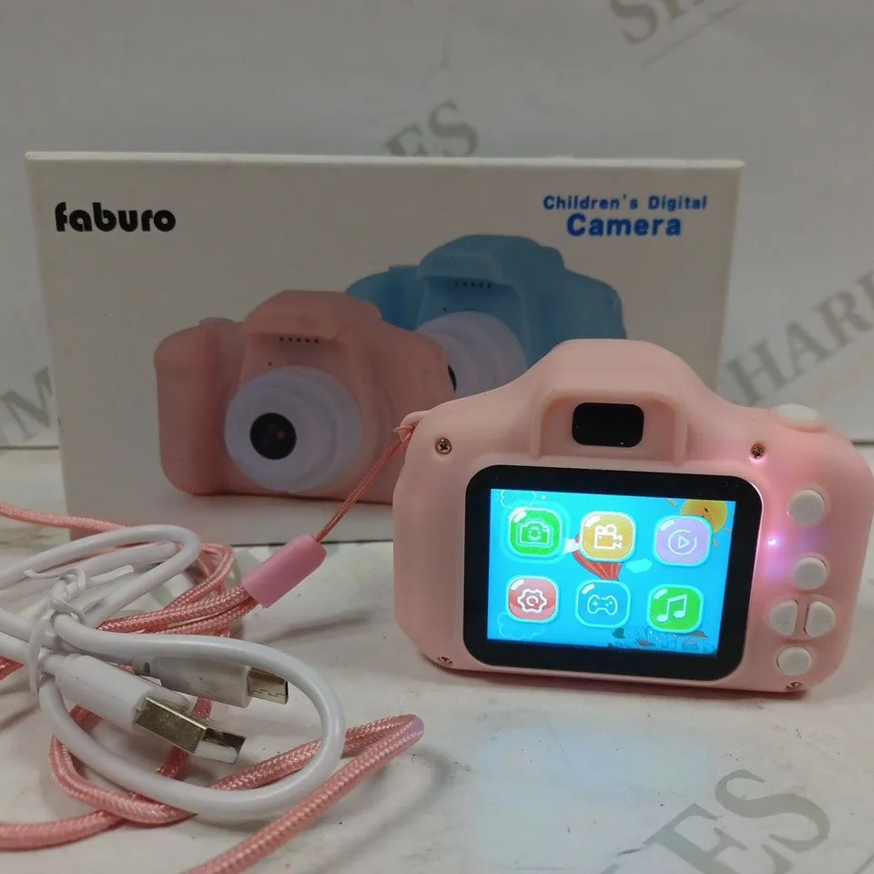 BOXED FABURO CHILDREN'S DIGITAL CAMERA 