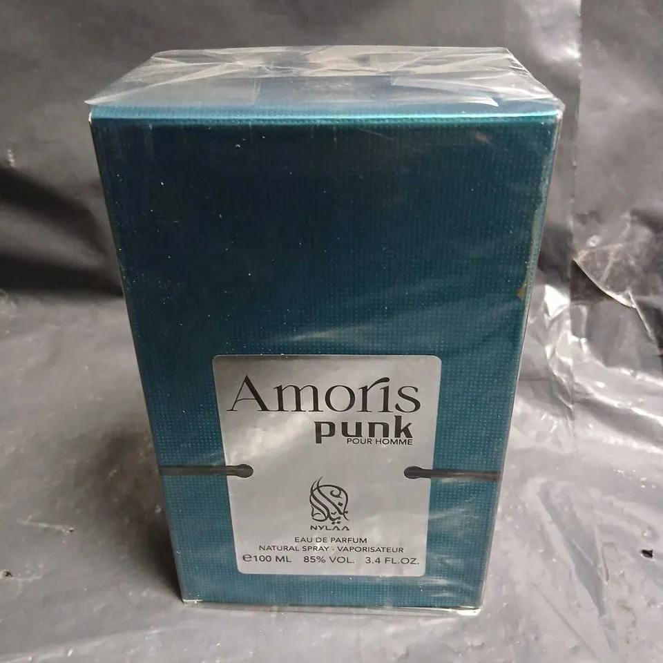 BOXED AND SEALED AMORIS PUNK POUR HOMME NYLAA EAU DE PARFUM 100ML