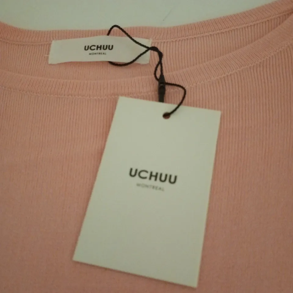 UCHUU MONTREAL PINK/MILK/SAND SMALL/MEDIUM JUMPER TAGGED
