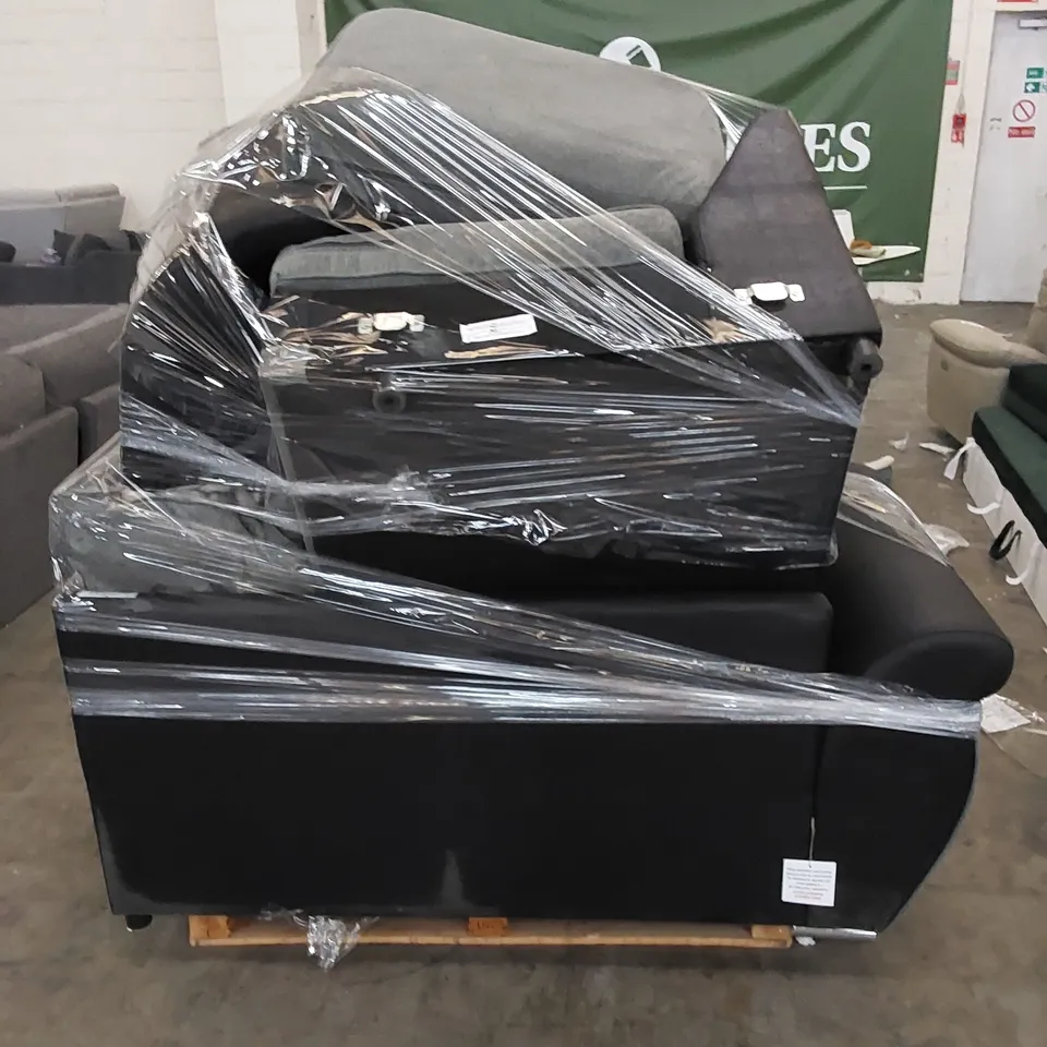 PALLET TO CONTAIN INCOMPLETE HILTON CORNER SOFA PIECES AND CUSHIONS