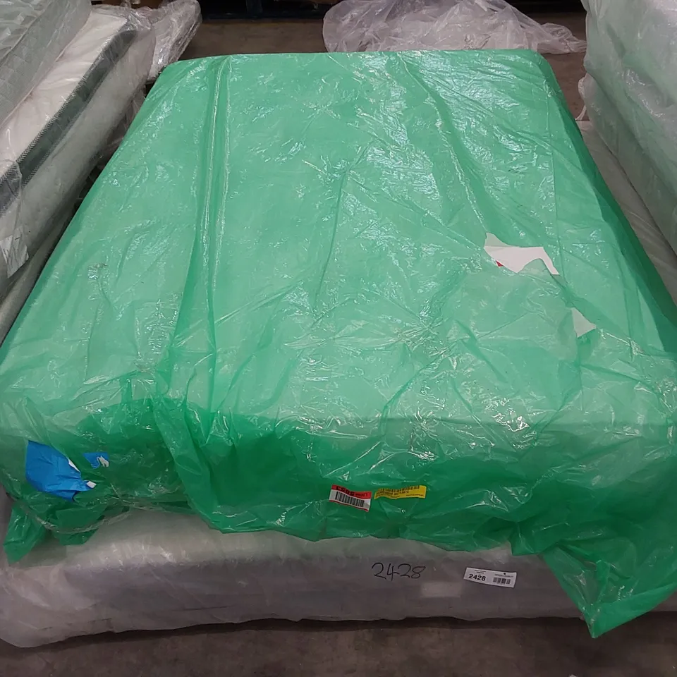 QUALITY BAGGED 4'6" DOUBLE POCKET SPRUNG MATTRESS 