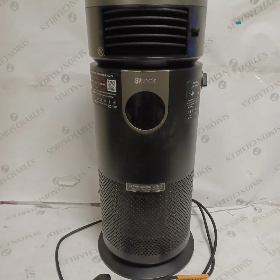 BOXED SHARK 3-IN-1 AIR PURIFIER, HEATER & FAN HC450