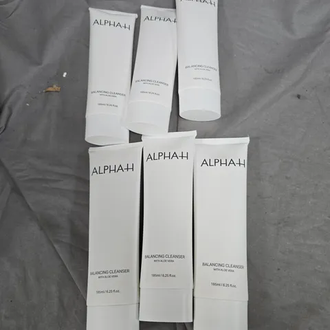 ALPHA-H BALANCING CLEANSER WITH ALOE VERA – 6 X 185ML TUBES 