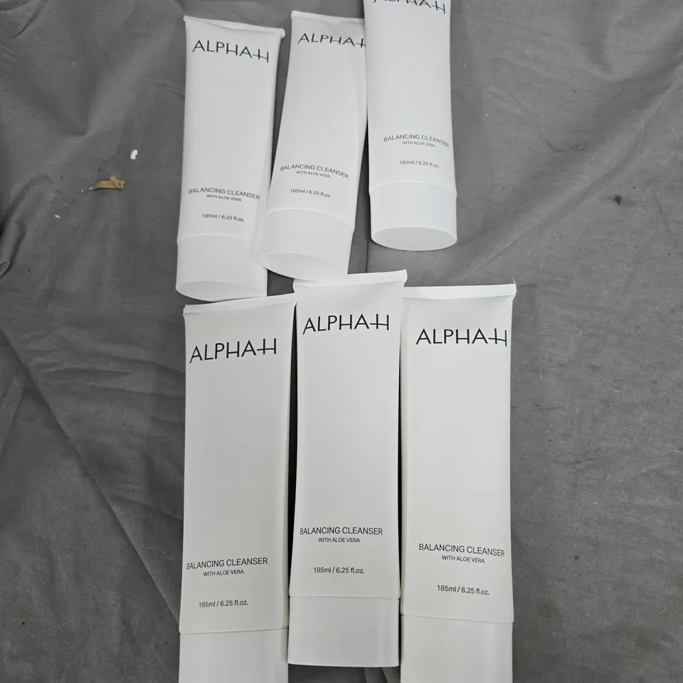 ALPHA-H BALANCING CLEANSER WITH ALOE VERA – 6 X 185ML TUBES 