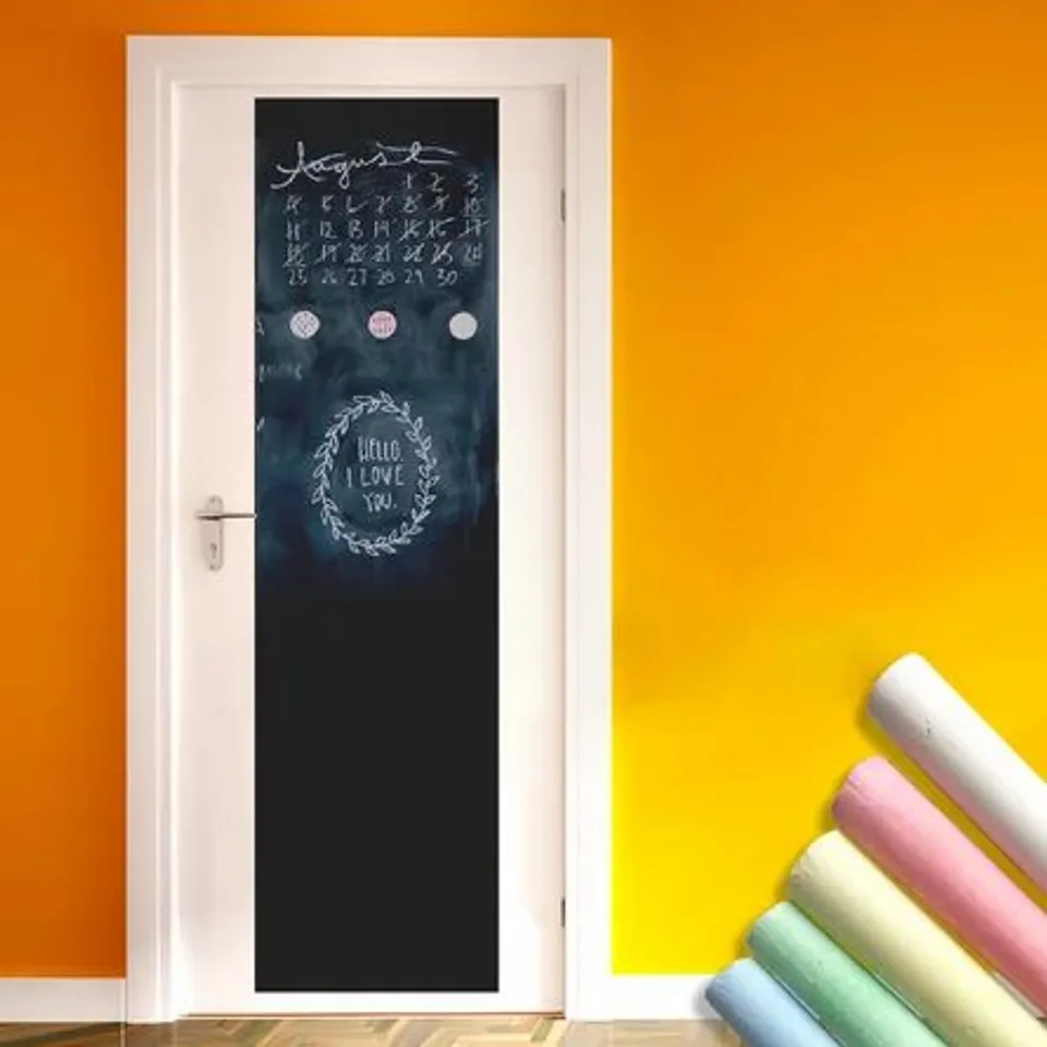 BOXED BLACKBOARD DOOR STICKER PACK 