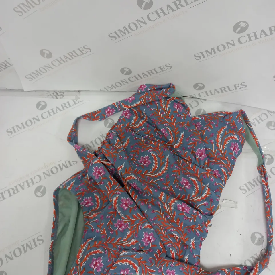 BODEN LEVANZO RUCHED HALTER SWIMSUIT - 6R