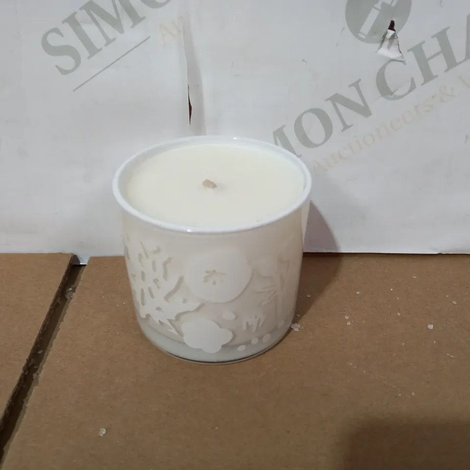 FLWR CANDLE - JASMINE & PEAR RRP £12
