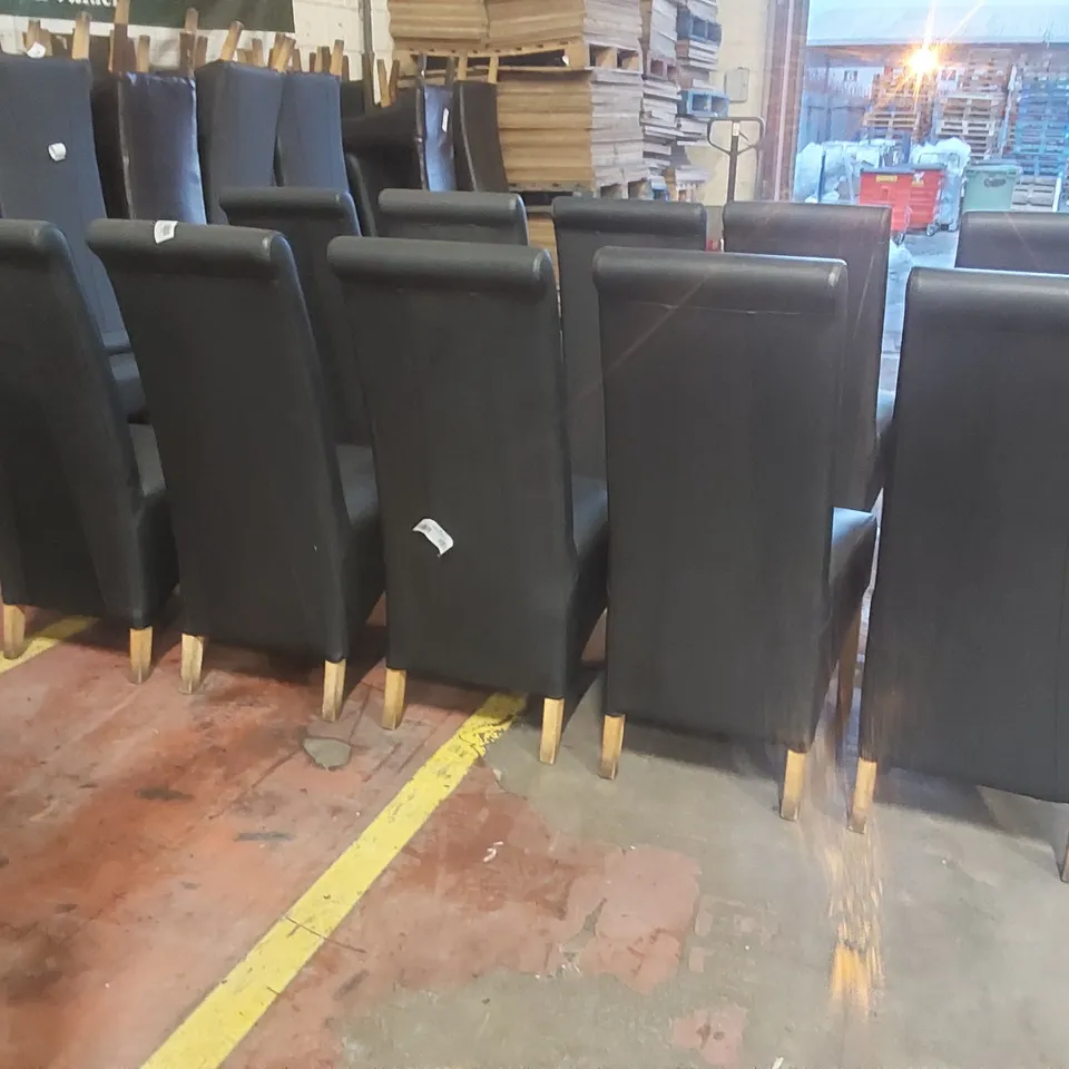 10x UPHOLSTERED RESTAURANT DINING CHAIRS - 1 PALLET
