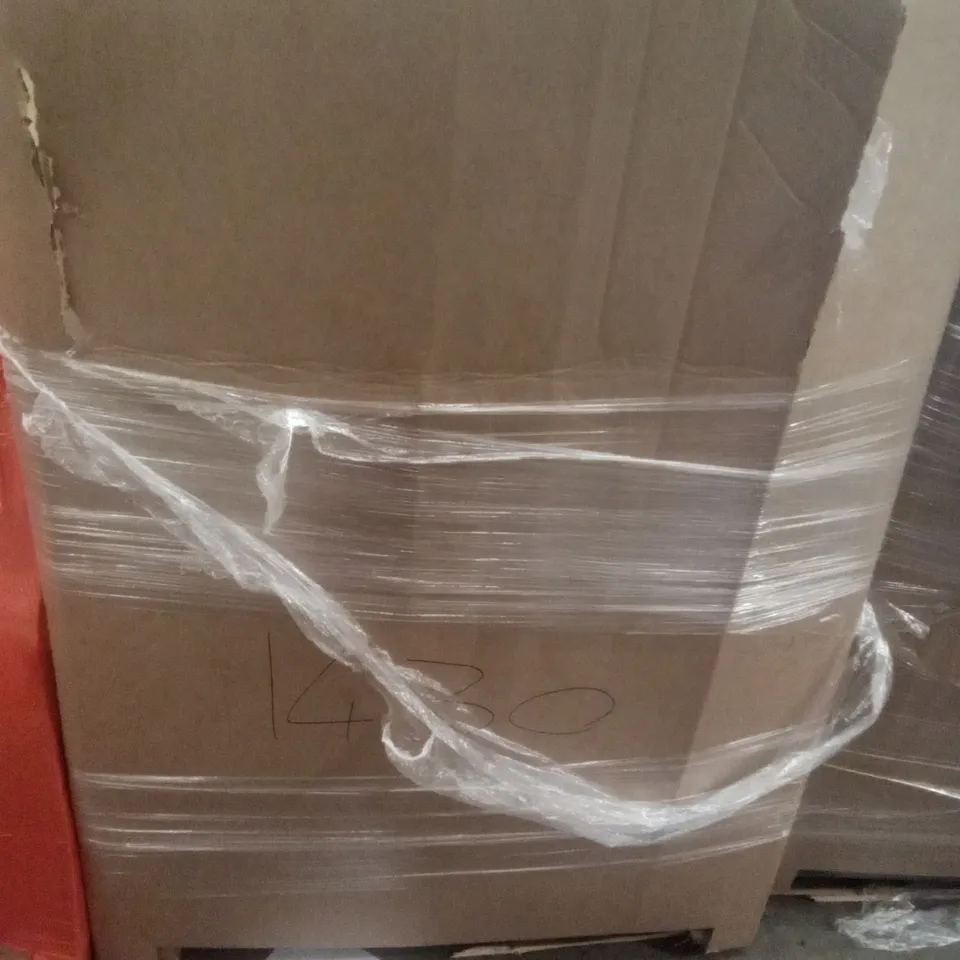 PALLET OF ASSORTED ITEMS INCLUDING PEPE TOILET RISER 4", PEPE BATH TRANSFER BENCH, GOALZ 2 PRO FOOTBALL GOAL SET, KIDS SCOOTER, PUNCHING BALL SET, LAPTOP AND MONITOR DESK MOUNT