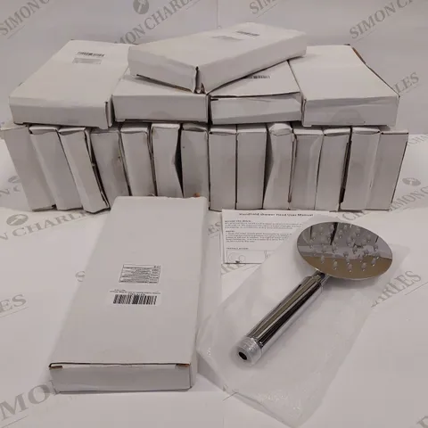 20 BRAND NEW BOXED HANDHELD SHOWER HEADS