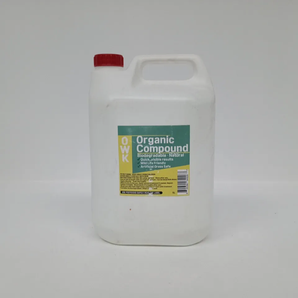 OWK ORGANIC COMPOUND WEED KILLER (5L)