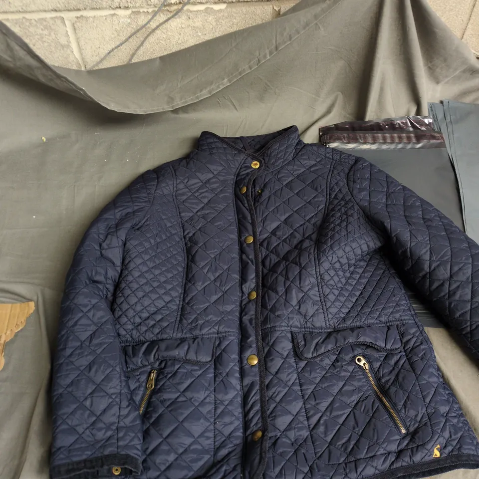 JOULES QUILTED JACKET – NAVY, WOMEN'S 