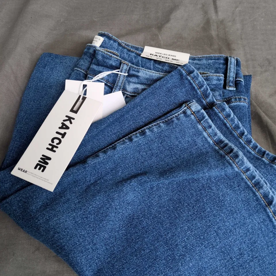 KATCH ME WIDE LEG JEANS – WOMEN'S UK 20 