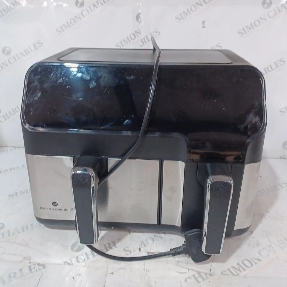 COOK'S ESSENTIALS 7.7L DUAL AIR FRYER
