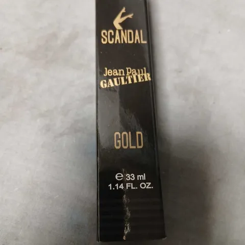 BOXED SCANDAL JEAN PAUL GAULTIER GOLD 33ML