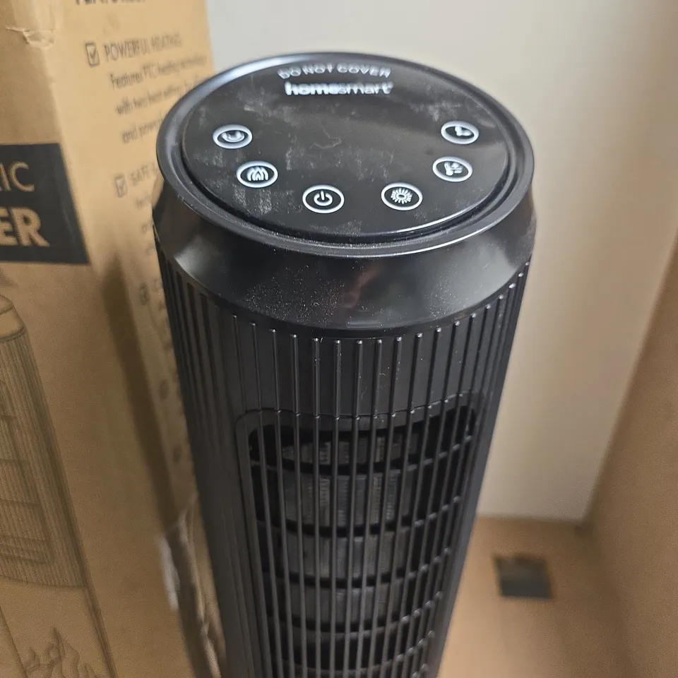 HOMESMART CERAMIC ELECTRIC TOWER HEATER – WITH REMOTE