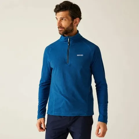 BRAND NEW REGATTA MONTES LIGHTWEIGHT HALF ZIP FLEECE IN BLUE/NAVY SIZE 3XL
