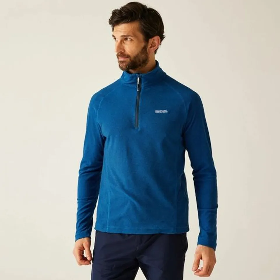 BRAND NEW REGATTA MONTES LIGHTWEIGHT HALF ZIP FLEECE IN BLUE/NAVY SIZE 3XL