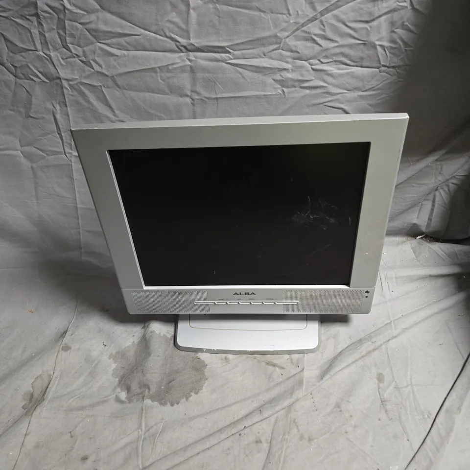 ALBA ALCD15TV MULTISYSTEM 15-INCH TELEVISION WITH STAND. NO POWER PACK INCLUDED