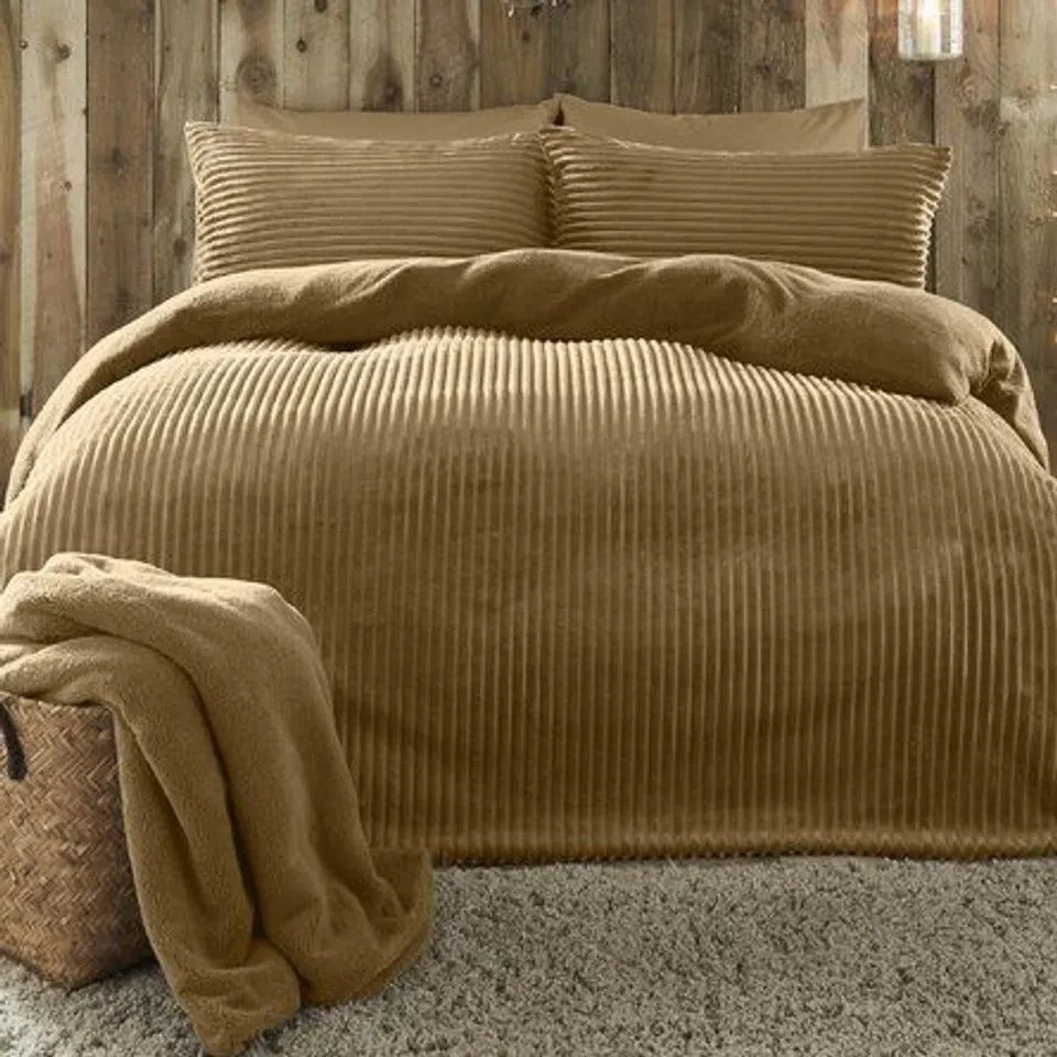 BOXED GALIEN DUVET COVER OCHRE KING SIZED