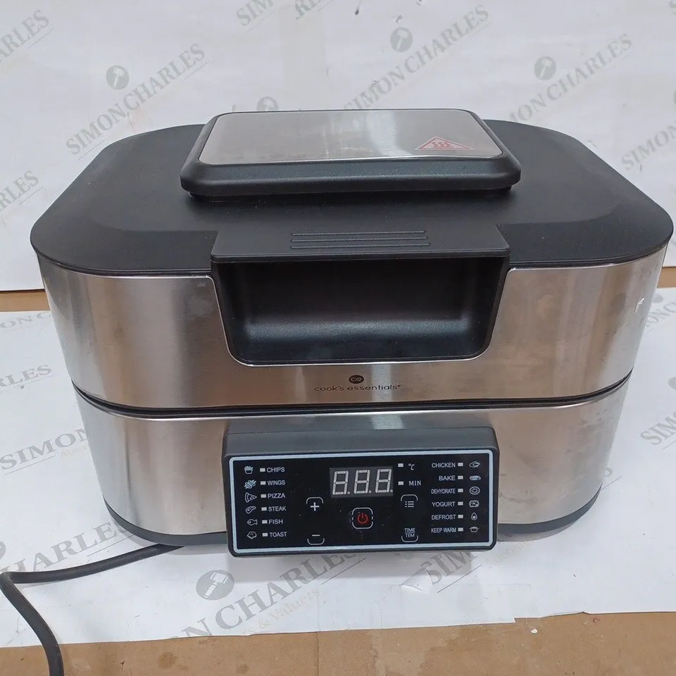 BOXED COOK'S ESSENTIALS GRILL & AIRFRYER 5.5L