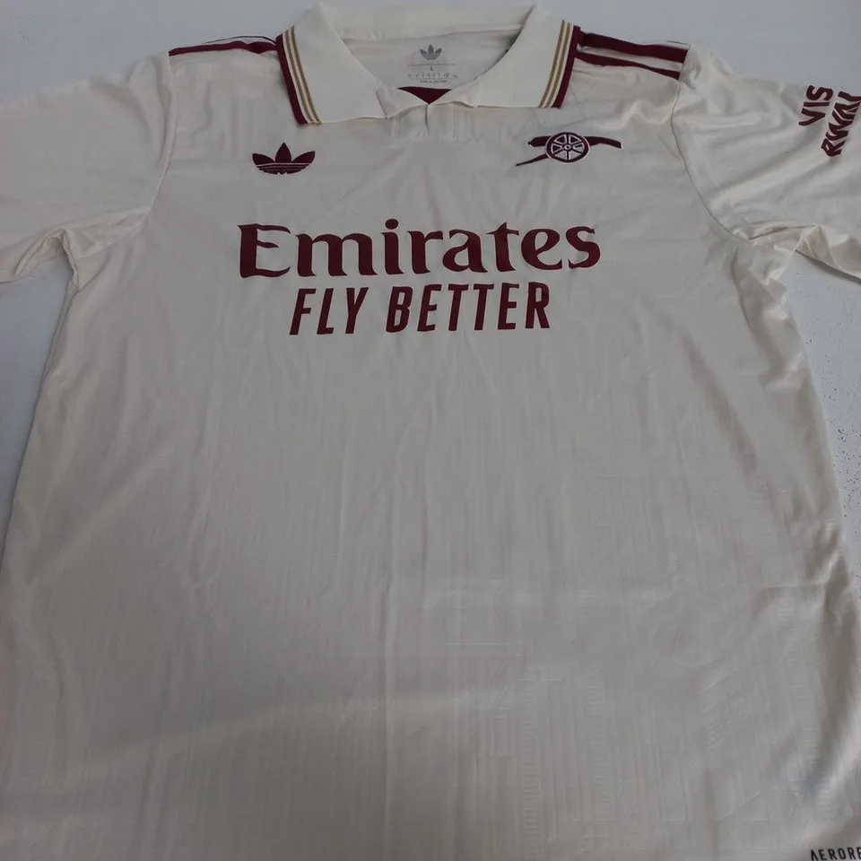 ARSENAL FC AWAY JERSEY - SIZE L